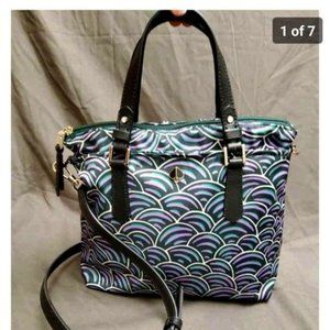 Kate Spade Taylor party bubbles nylon crossbody tote NEW
